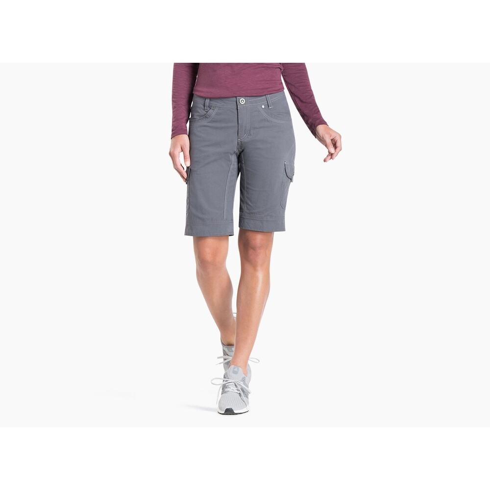 KÜHL Women’s Splash 11” Cargo Shorts Gray Size 12 Outdoor Hiking Pockets